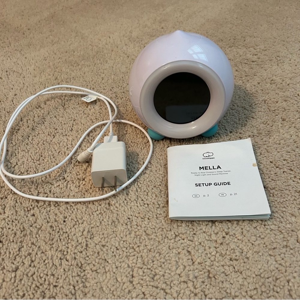 LittleHippo Mella Sleep Trainer and Alarm Clock